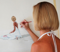 <b>Watercolor</b> Prints Paintings Giclees Art By Kim Ward, Realistic Artist 