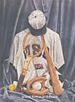 Size 18 x 25 &nbsp; S/N 1000 baseball sports -pastel