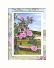 birdhouse print