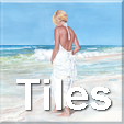 beach ceramic tile