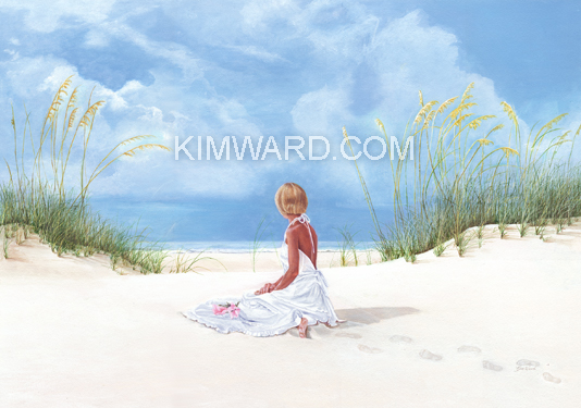 victorian beach lady