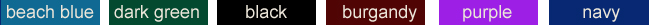 font colors