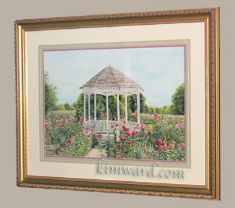 Gazebo And Poppies