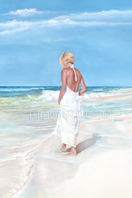  wedding on the beachcommisioned painting
