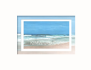 beach seascape mini print