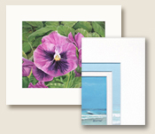 matted prints