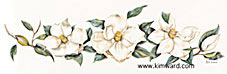 watercolor magnolias