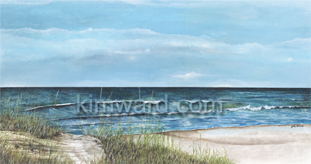 Beach Print (Peaceful Shore)