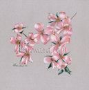 Pink Dogwoods pastel r