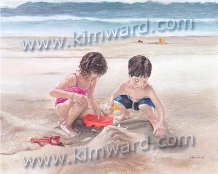 PLAYTIME AT THE BEACH