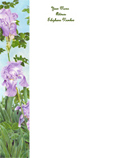 purple-iris-strip-stationery