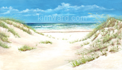 Sand Dunes Giclee Print