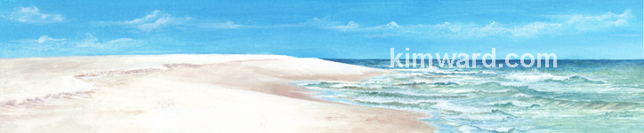 Beach Sand Dunes Print Alabama