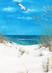beach greeting card