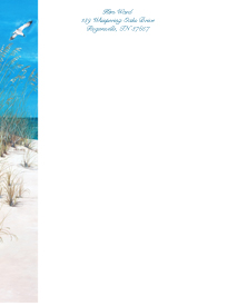 sea oats stationery