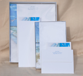 beach stationery