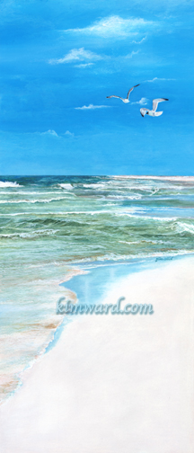 Beach Seagulls Print